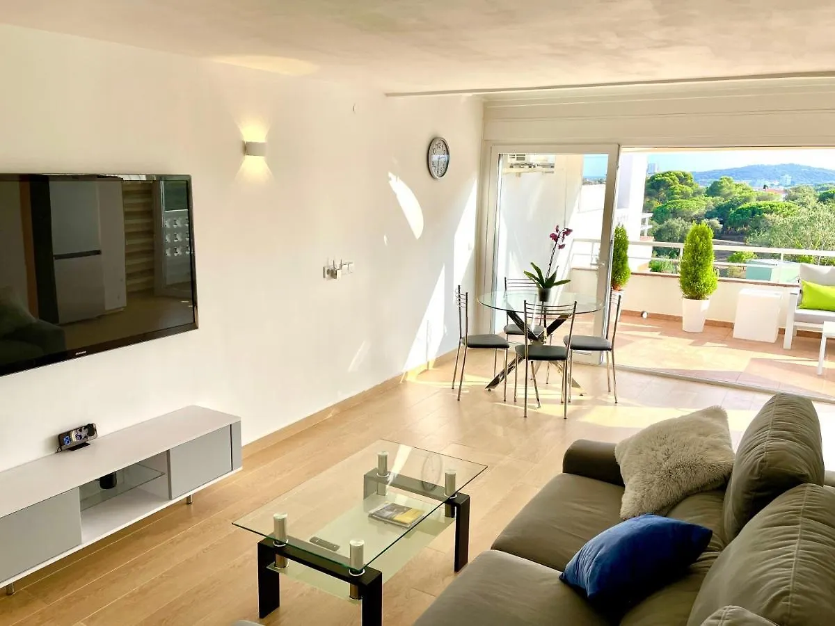 Apartmán Modern Penthouse With Big Terrace Platja d'Aro Španělsko